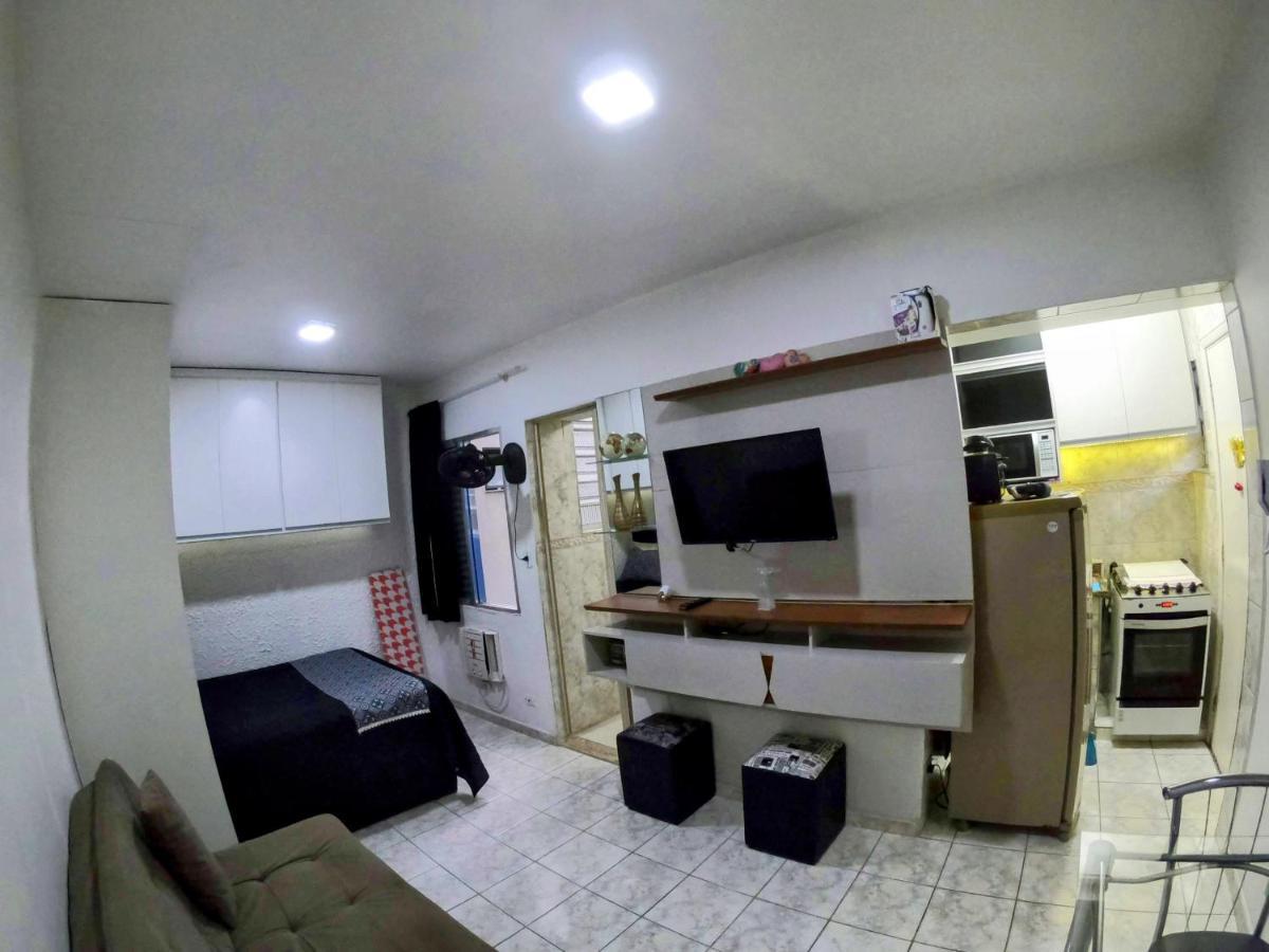 Sala Living Em Predio Familiar Na Av Da Praia ซันโตส ภายนอก รูปภาพ
